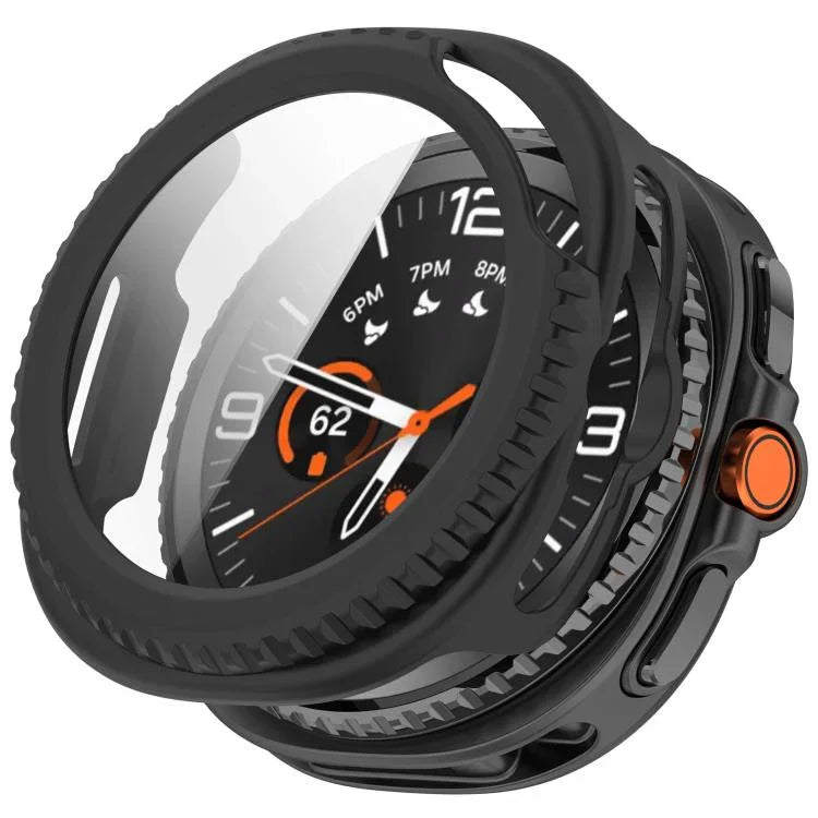 Tempered Film Integrated PC Watch Cover, For Samsung Galaxy Watch8 Classic 46mm, For Samsung Galaxy Watch 8 44mm, For Samsung Galaxy Watch 8 40mm
