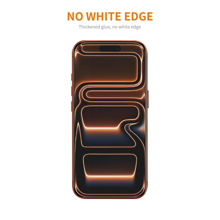 ENKAY Thickened Glue No White Edge 9H Big Arc Edge High Aluminum-silicon Tempered Glass Film, For iPhone 18 Pro, For iPhone 18 Pro Max, For iPhone 17, For iPhone Air, For iPhone 17 Pro, For iPhone 17 Pro Max