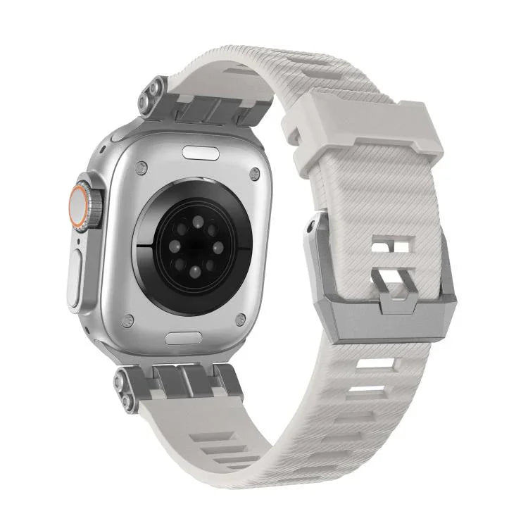 H016 Functional Series Twill Texture TPU Watch Band, For Apple Watch 46mm / 49mm / 45mm / 44mm