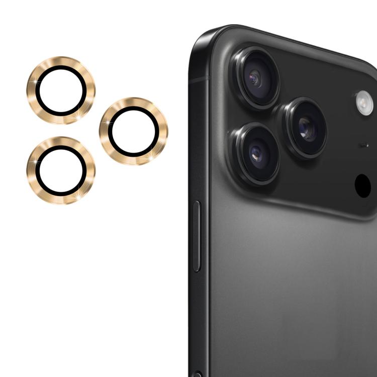 ENKAY 9H Rear Lens Aluminium Alloy Tempered Glass Film, For iPhone 17 Pro / 17 Pro Max, For iPhone 17, For iPhone Air