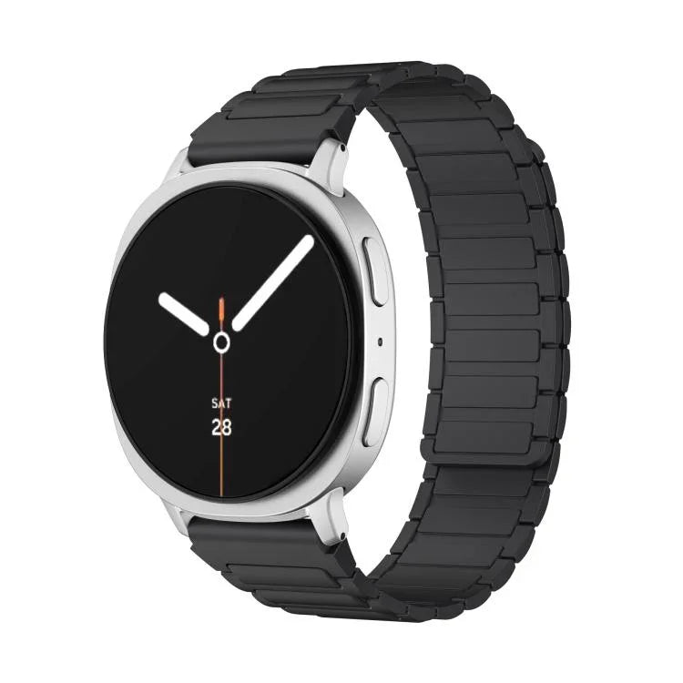 I-shaped Magnetic Silicone Watch Band, For Samsung Galaxy Watch8 / Watch8 Classic