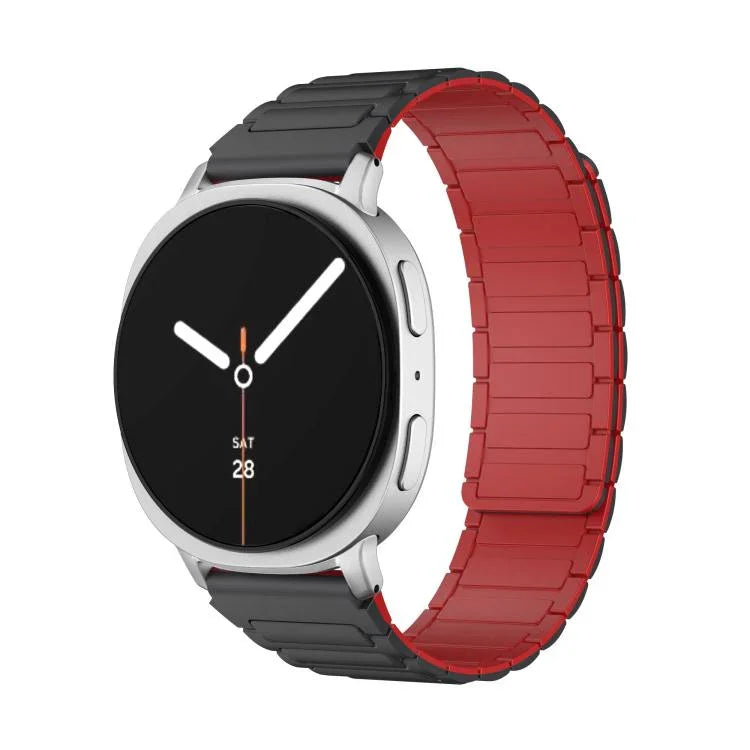 I-shaped Magnetic Silicone Watch Band, For Samsung Galaxy Watch8 / Watch8 Classic