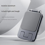 T2 Foldable Adjust Height Aluminum Alloy Desktop Phone Tablet Holder, T2