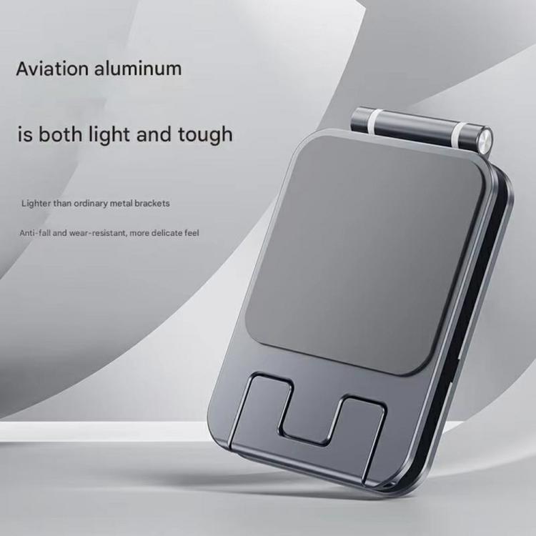 T2 Foldable Adjust Height Aluminum Alloy Desktop Phone Tablet Holder, T2