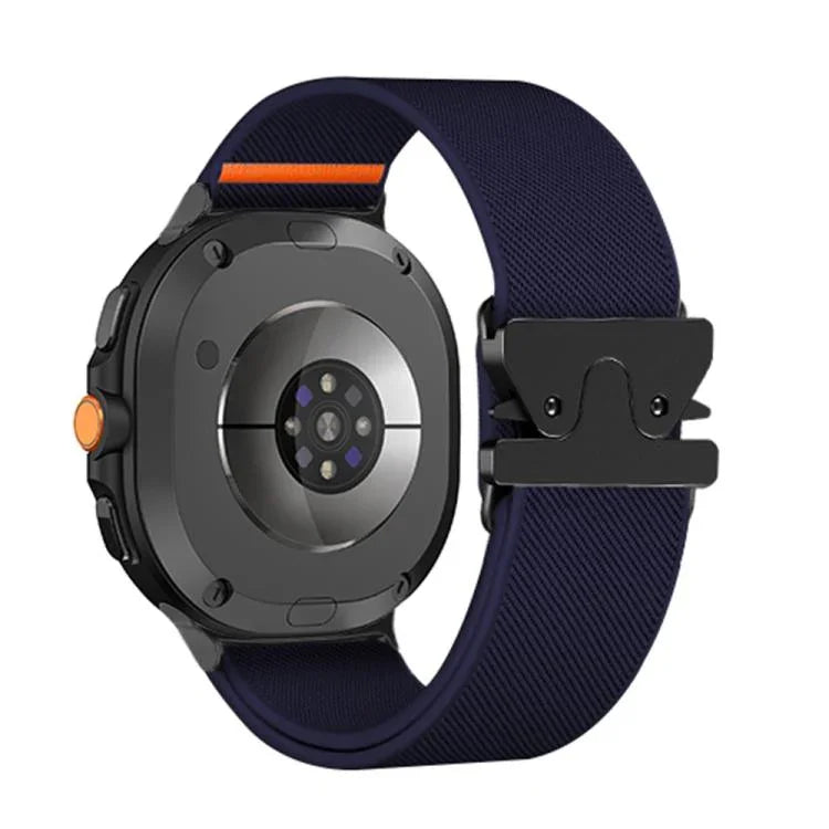 Parachute Buckle Stretch Nylon Watch Band, For Samsung Galaxy Watch8 / Watch8 Classic