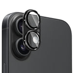 ENKAY CD Texture Aluminium Alloy Tempered Glass Lens Cover Film, For iPhone 17
