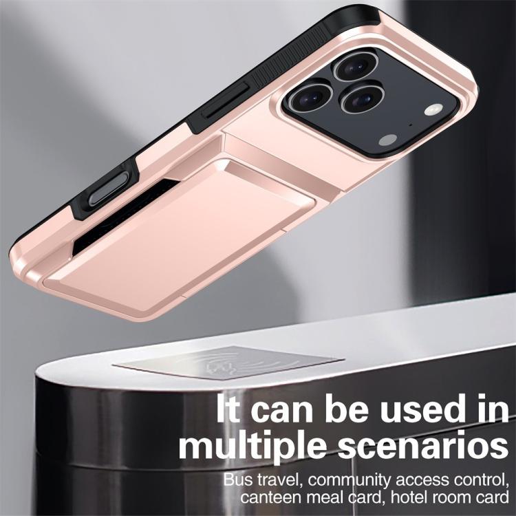 Kalebol Flip Card Wallet Holder Shockproof Phone Case, For iPhone 17 Pro Max, For iPhone 17 Pro, For iPhone 17, For iPhone Air, For iPhone 16 Pro Max, For iPhone 16 Pro, For iPhone 16 Plus, For iPhone 16