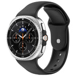 Reverse Buckle Silicone Watch Band, For Samsung Galaxy Watch8 / Watch8 Classic