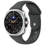 Reverse Buckle Silicone Watch Band, For Samsung Galaxy Watch8 / Watch8 Classic