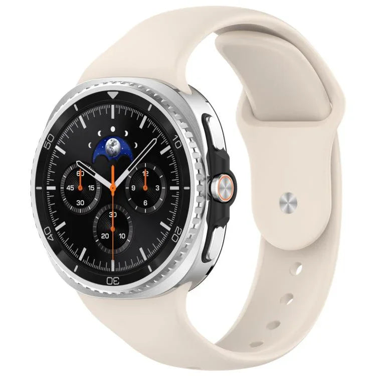 Reverse Buckle Silicone Watch Band, For Samsung Galaxy Watch8 / Watch8 Classic