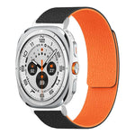 Lychee Texture Soft Magnetic Silicone Watch Band, For Samsung Galaxy Watch Ultra 47mm / Ultra 2025, For Samsung Galaxy Watch8 / 8 Classic