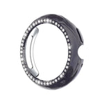 Single Row Diamond Hollow PC Watch Protective Cover, For Google Pixel Watch4 45mm, For Google Pixel Watch4 41mm