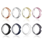 Single Row Diamond Hollow PC Watch Protective Cover, For Google Pixel Watch4 45mm, For Google Pixel Watch4 41mm