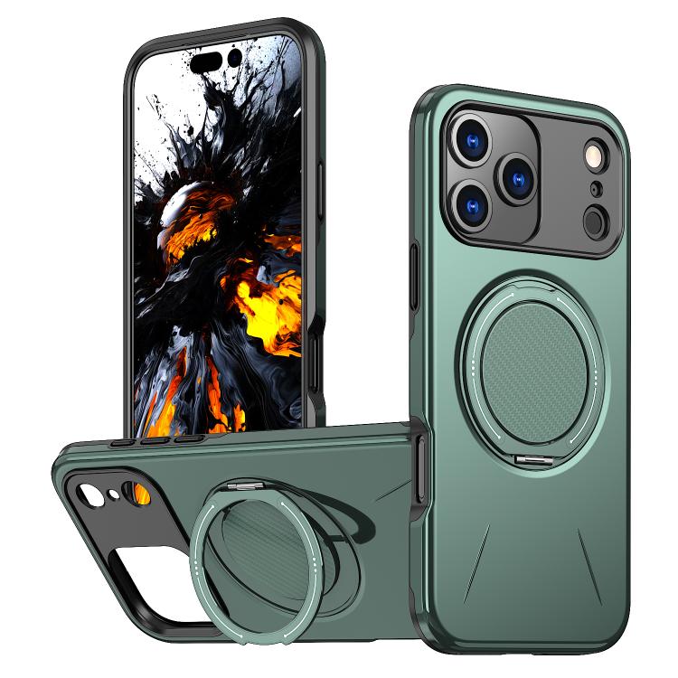 Kalebol Magnetic MagSafe Rotation Holder PC Phone Case, For iPhone 17 Pro Max, For iPhone 17 Pro, For iPhone 17, For iPhone Air, For iPhone 16 Pro Max, For iPhone 16 Pro