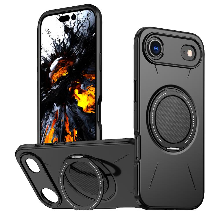 Kalebol Magnetic MagSafe Rotation Holder PC Phone Case, For iPhone Air, For iPhone 16 Pro Max, For iPhone 16 Pro, For iPhone 16 Plus, For iPhone 16, For iPhone 15 Pro Max