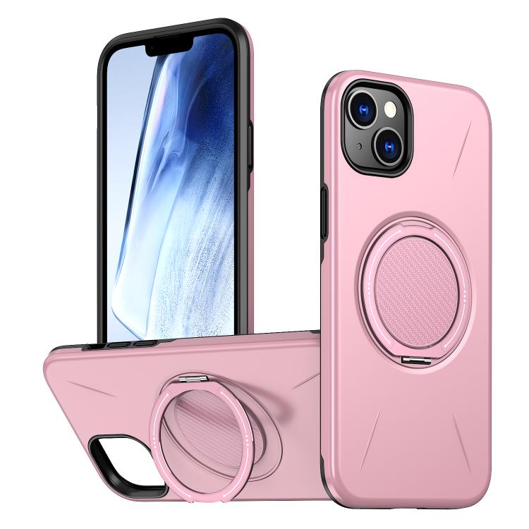 Kalebol Magnetic MagSafe Rotation Holder PC Phone Case, For iPhone 16 Plus, For iPhone 16, For iPhone 15 Pro Max, For iPhone 15 Pro, For iPhone 15, For iPhone 14