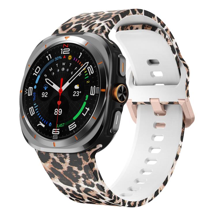 Printed Silicone Watch Band, For Samsung Galaxy Watch Ultra 47mm / Ultra 2025
