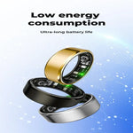 R100 SIZE 7 Smart Ring, Support Heart Rate / Blood Oxygen / Sleep Monitoring / Remote Photography