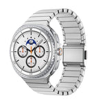 Bamboo Norman Buckle Stainless Steel Watch Band, For Samsung Galaxy Watch8 / Watch8 Classic
