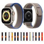 Wild Path Loop Nylon Watch Band with 3D Curved Film, For Apple Watch Series 10 46mm, For Apple Watch Series 10 42mm, For Apple Watch 6 / 5 / 4 / SE 44mm