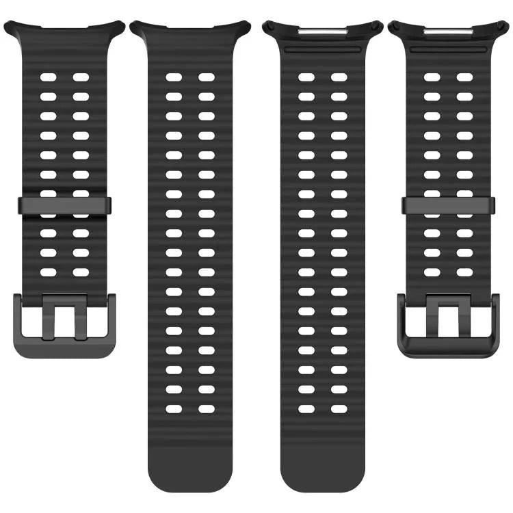 Silicone Watch Cover Marine Dual Buckle Silicone Watch Band, For Samsung Galaxy Watch 47mm / Ultra 2025