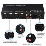 B082 3 Input 3 Output Audio Signal Selector Balanced Line Switcher, B082