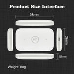 M7 Eurasian Version With SIM Card Slot Portable 4G LTE Mobile WiFi Router 150Mbps Travel Hotspot, M7