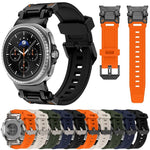 Explorer Metal Connector Silicone Watch Band, For Samsung Galaxy Watch8 / Watch8 Classic