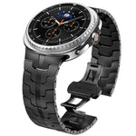 Butterfly Buckle Stainless Steel Watch Band, For Samsung Galaxy Watch8 / Watch8 Classic