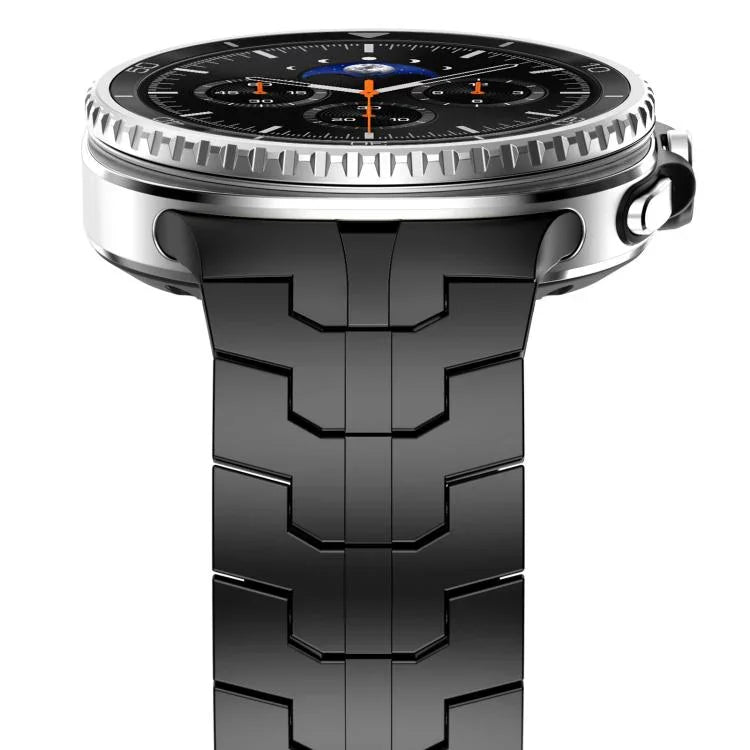 Butterfly Buckle Stainless Steel Watch Band, For Samsung Galaxy Watch8 / Watch8 Classic