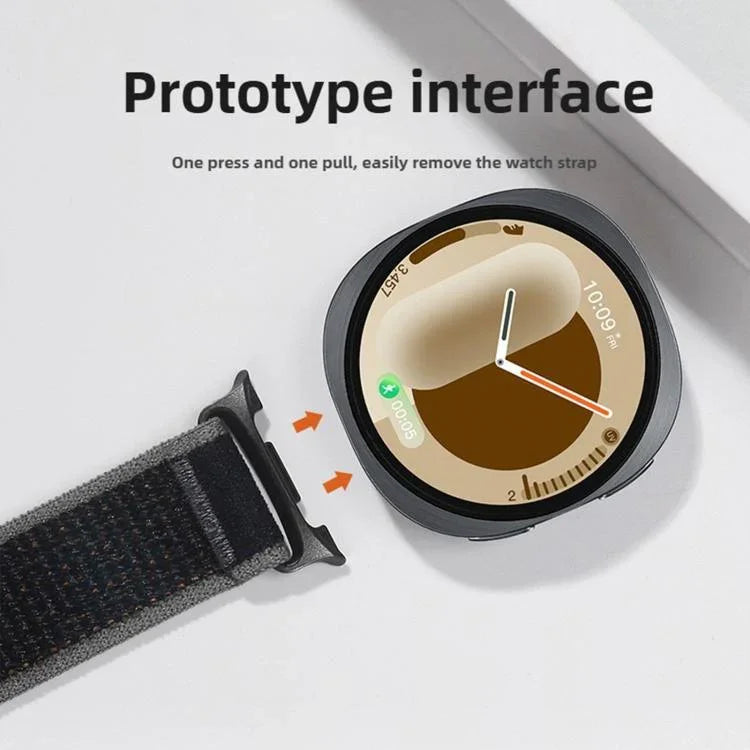 Wild Path Loop Nylon Hook and Loop Fastener Watch Band, For Samsung Galaxy Watch8 / Watch8 Classic