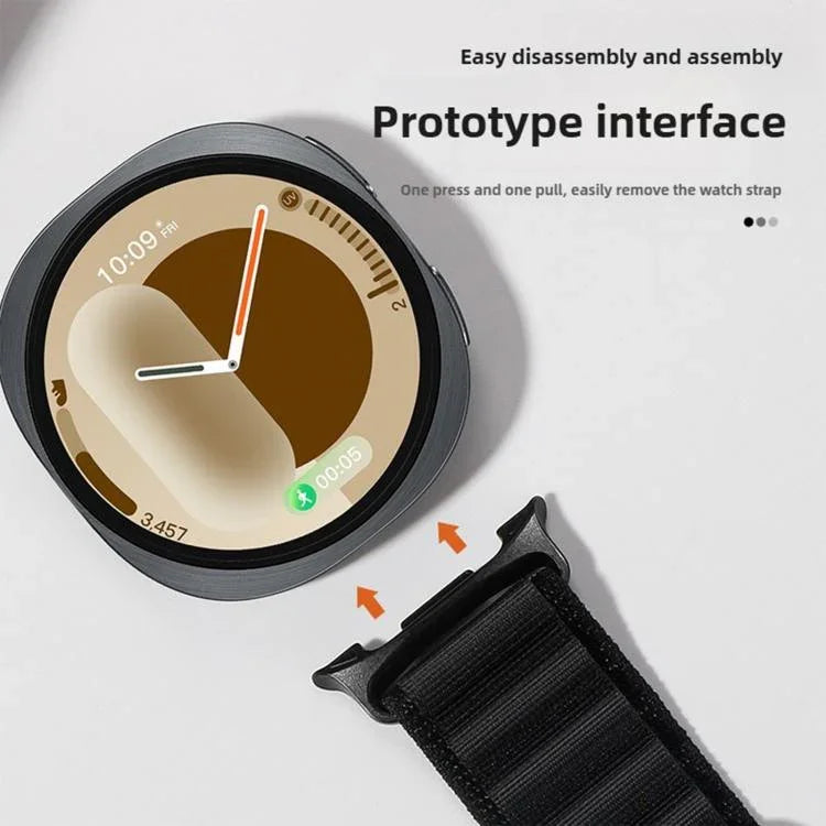 Alpine Loop Nylon Watch Band, For Samsung Galaxy Watch8 / Watch8 Classic