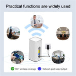 CPF101-E8 Home Office SIM Card Mobile WiFi Hotspot 3 LAN Ports Eurasian Version 4G LTE Router, US Plug, EU Plug