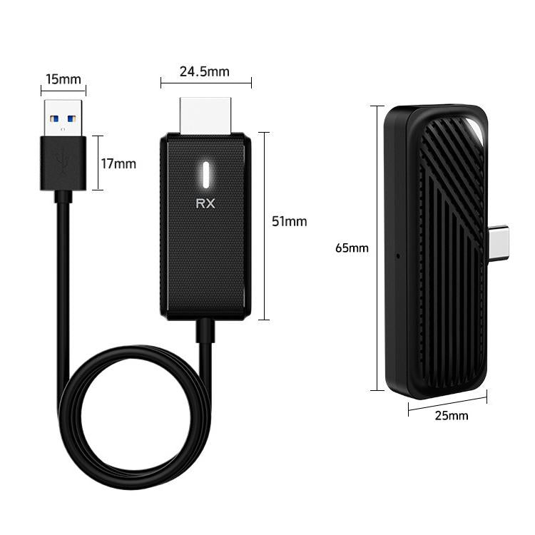 Wireless HDMI Transmitter and Receiver For Laptop/PC/TV/Box/Projector