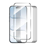 5pcs ENKAY Thickened Glue No White Edge High Aluminum-silicon Tempered Glass Film, For iPhone 18 Pro, For iPhone 18 Pro Max, For iPhone 17 Pro Max, For iPhone 17 Pro, For iPhone 17, For iPhone Air