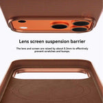Tech Textured Hollow MagSafe PC Phone Case, No AI Camera Button, For iPhone 17 Pro Max, For iPhone 17 Pro, For iPhone 17
