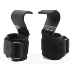 1 Pair Fitness Steel Plate Assist Hook Wristband