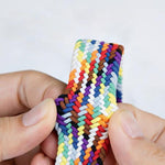 Parachute Buckle Elastic Nylon Braided Watch Band, For Samsung Galaxy Watch8 / Watch8 Classic