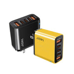TE-PD43 Type-C x 3, USB-A x 2 Multi-port Charger for Mobile Phones / Tablets，US Plug, US Plug