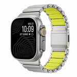 Norman Magnetic Buckle Titanium Metal Watch Band, For Apple Watch 46mm / 49mm / 45mm / 44mm