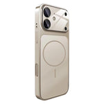 Change to 17 Big Lens Window Frosted MagSafe Phone Case, For iPhone 13 Pro Max, For iPhone 13 Pro, For iPhone 13, For iPhone 12, For iPhone 12 Pro Max, For iPhone 12 Pro, For iPhone 11 Pro Max, For iPhone 11