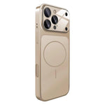 Change to 17 Big Lens Window Frosted MagSafe Phone Case, For iPhone 13 Pro Max, For iPhone 13 Pro, For iPhone 13, For iPhone 12, For iPhone 12 Pro Max, For iPhone 12 Pro, For iPhone 11 Pro Max, For iPhone 11