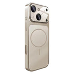 Change to 17 Big Lens Window Frosted MagSafe Phone Case, For iPhone 13 Pro Max, For iPhone 13 Pro, For iPhone 13, For iPhone 12, For iPhone 12 Pro Max, For iPhone 12 Pro, For iPhone 11 Pro Max, For iPhone 11