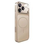 Change to 17 Big Lens Window Frosted MagSafe Phone Case, For iPhone 17 Pro Max, For iPhone 17 Pro, For iPhone 17, For iPhone Air, For iPhone 16 Pro Max, For iPhone 16 Pro, For iPhone 16 Plus, For iPhone 16