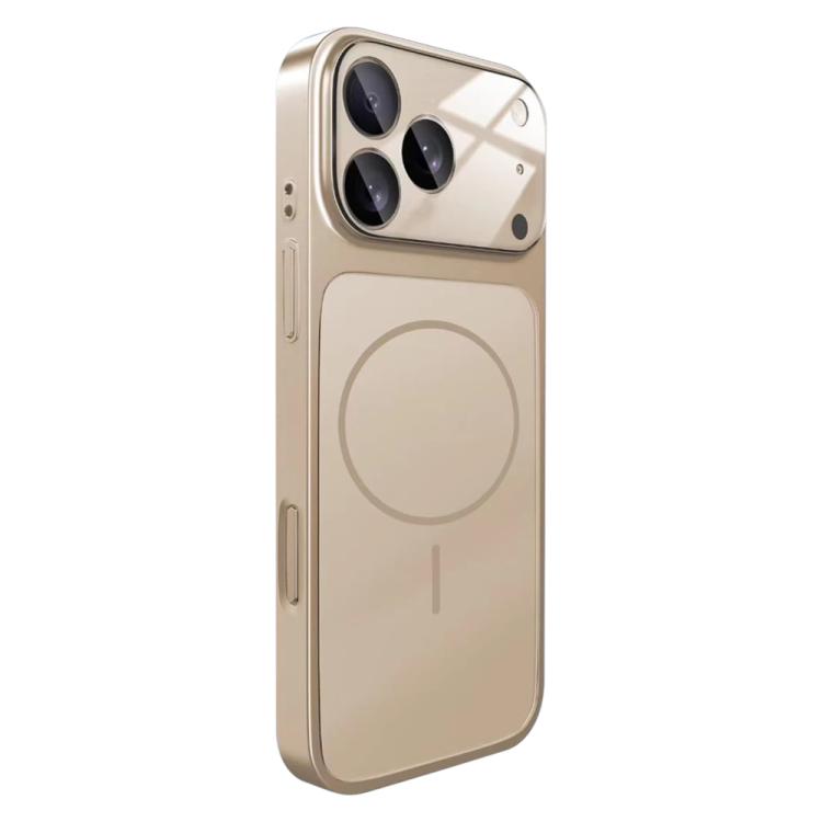 Change to 17 Big Lens Window Frosted MagSafe Phone Case, For iPhone 17 Pro Max, For iPhone 17 Pro, For iPhone 17, For iPhone Air, For iPhone 16 Pro Max, For iPhone 16 Pro, For iPhone 16 Plus, For iPhone 16