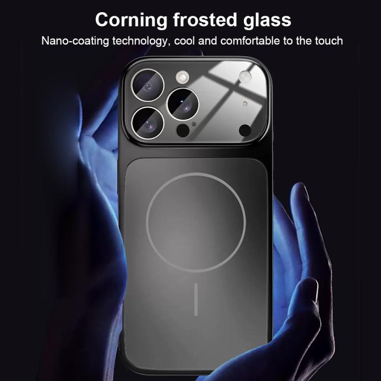 Change to 17 Big Lens Window Frosted MagSafe Phone Case, For iPhone 17 Pro Max, For iPhone 17 Pro, For iPhone 17, For iPhone Air, For iPhone 16 Pro Max, For iPhone 16 Pro, For iPhone 16 Plus, For iPhone 16