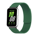 Lychee Texture Soft Magnetic Silicone Watch Band, For Samsung Galaxy Fit3