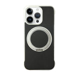 Frameless Leather-Skin PC MagSafe Holder Phone Case, For iPhone 14 Plus, For iPhone 14, For iPhone 14 Pro, For iPhone 14 Pro Max, For iPhone 13 Pro Max, For iPhone 13 Pro