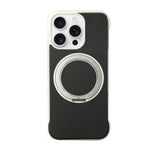 Frameless Leather-Skin PC MagSafe Holder Phone Case, For iPhone 17 Pro Max, For iPhone 17 Pro, For iPhone 17, For iPhone Air, For iPhone 16 Pro Max, For iPhone 16 Pro