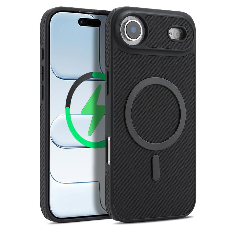 Kalebol Carbon Fiber MagSafe Phone Case, For iPhone 18 Pro, For iPhone 18 Pro Max, For iPhone 17 Pro Max, For iPhone 17 Pro, For iPhone 17, For iPhone Air, For iPhone 16 Pro Max, For iPhone 16 Pro, For iPhone 16 Plus